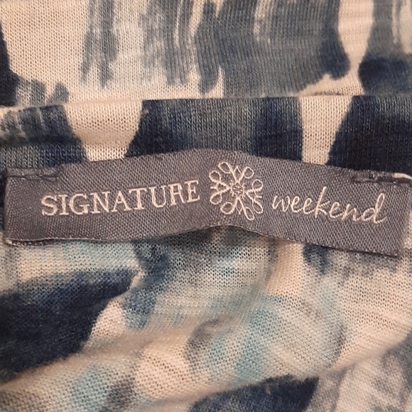 Signature Weekend Split Shoulder Shirt - Picture 5 of 6